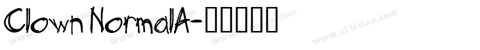 Clown NormalA字体转换